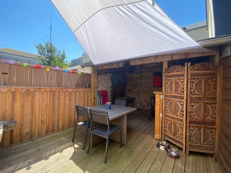 Yport, Maison De Pecheur Avec Jolie Terrasse. Exterior photo